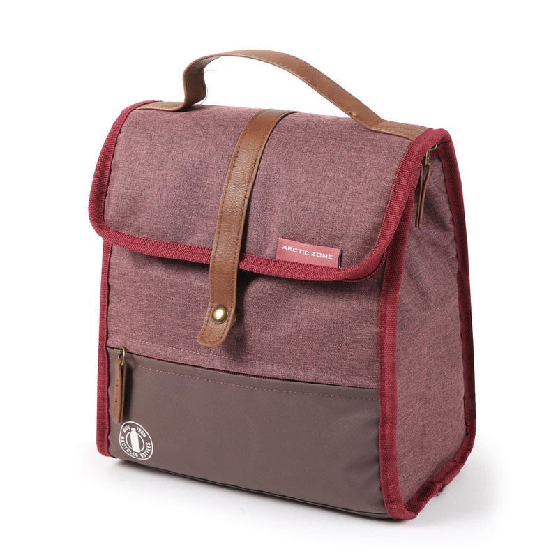 Arctic Zone Heathered Eco Lunch Sack - Lunch Box Bag