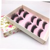minkissy X-34 Handmade Fake Eyelashes 5 Pairs Long Thick Natural
