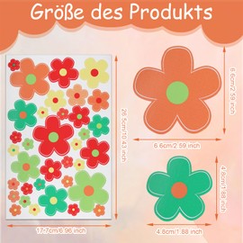 Pack of 1 Sticker Flowers, Car Sticker Flowers Sticker, Prilblumen Sticker, Wheelie Bin Sticker, Weatherproof Flowers Sticker, Car Sticker, Weatherproof Sticker, Flower Sticker