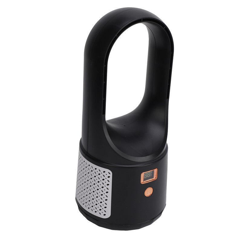 USB Desk Fan 6 Speeds Wind Quiet Portable Bladeless Cooling