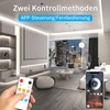 Yeewhale Cob LED Strip 10 m, App Control, with Remote