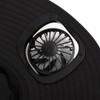 Solar Fan Hat Large Brim Quick Dry Breathable 3 Speeds