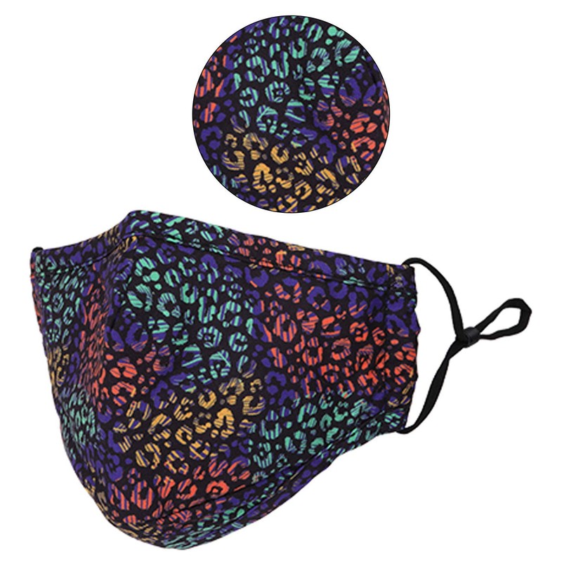 Washable Reusable 3 Layers Cotton Cloth - Rainbow Trout, One