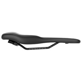 SQlab Unisex - Adult 610 Ergolux Active 2.1 Trekking MTB Tour & Travel Bicycle Saddle, Black, 16 cm
