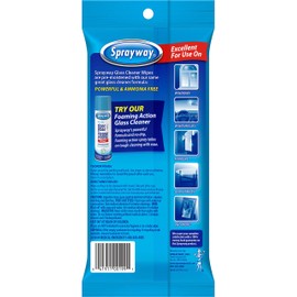 Sprayway SW199R Ammonia-FreeÂ Glass Cleaner Wipes,Â Fresh Scent, 20 Count