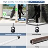 Abiglifty Sliding Door Security Bar, 17-50 Inch Adjustable Heavy Duty