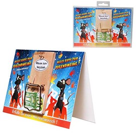 Udo Schmidt GmbH & Co Mouse Trap on Folding Card Youth Initiation Approx. 17 x 11.5 cm