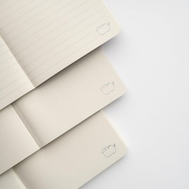 Grupo Erik Pack of 3 Pusheen Notebooks A6 - Notebook Small A6-1 Notebook Lined 1 Notebook Dotted 1 Notebook Blank Notepad A6 Pusheen Merch Kawaii School Supplies