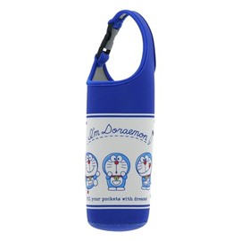 Marushin 2905027200 Plastic Bottle Cover, Im Doraemon, Exhilarating Dream Bottle Cover, Water Bottle Cover, Multi Holder, Present, Gift
