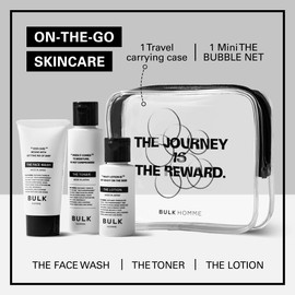 Bulk Homme Skin Care Trial Set, 5 Day Supply