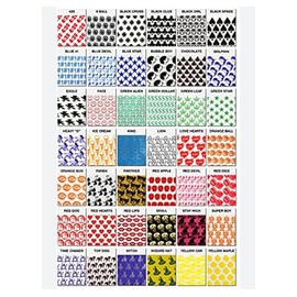 1000-1.5" x 1.5" 1515 Small Zipper Lock Baggies Craft Resealable Plastic Baggy 2 Mil Zipper Poly Bags (We Choose Assorted Mix)