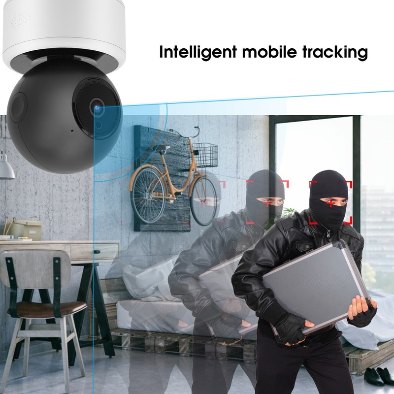 1080P WiFi Camera AI Smart Human Detection Infrared TwoWay Intercom