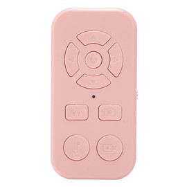 Scrolling Remote Control for TikTok, Page Turner for App, Bluetooth Camera Video Recording Remote, Scrolling Ring for iOS/Android (Pink)