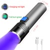 YZYOE UV Flashlight Mini Rechargeable，Black Light Flashlight Mini，UV Light 3