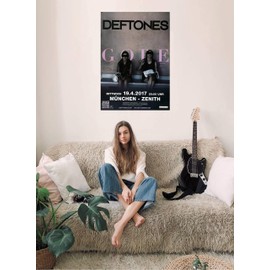 Deftones - Gore, Munich 2017 » Concert Poster | Live Concert Event | DIN A1