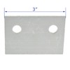 Sturdy Built (Qty 4)- Boat Trailer Aluminum Swivel Top Angle