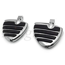 for Fury VT1300 Aero Shadow Phantom Spirit Wing Mini Floorboards with Adapters