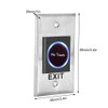 Door Exit Button, Stainless Steel DC12V Infrared Sensor No Touch