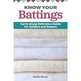 Know Your Battings: Carry-Along Reference Guide for Quilters and Sewers (Landauer) Handy Resource to Choosing and Using the Right Batting for Your Projects; 4x6 Pocket-Size Fits Easily into Your Bag