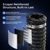 DHGBD Diesel Heater Ducting 3inch 8FT, Nylon Flexible Duct Hose,