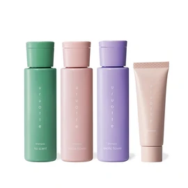 uruotte Trial Set Shampoo 1.4 fl oz (40 ml) 3 Types + Repair Milk 0.5 oz (15 g)