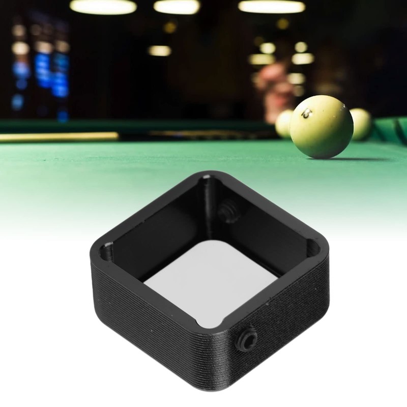 Magnetic Billiard Chalk Holder, Portable Aluminum Alloy Billiard Chalk Case,