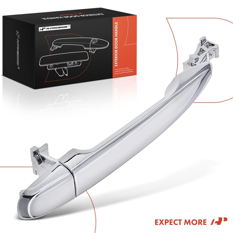 A-Premium Front Right Passenger Side Exterior Door Handle Compatible with