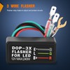 Nilight Turn Signal Switch with Flasher Relay Kit 4PIN ON