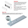 GERSIK Magnetic Lock, 600LBS 280kg Holding Force Electromagnetic Lock, DC