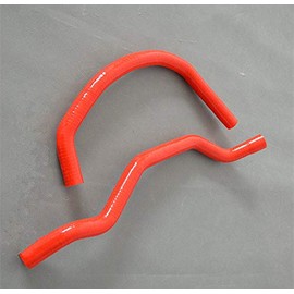RED Silicone Radiator Hose for ATV Yamaha Banshee 350 YFZ350 1982-2006 1987 1988 1989 1990