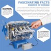 Discovery #Mindblown DIY Toy Model Engine Building Kit STEM Mechanic
