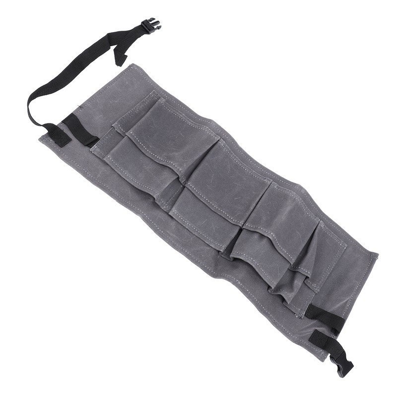Tool Belt Pouch Grey Multifunctional Large Capacity Long Lasting Adjustable