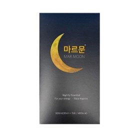 Marmun 15 sachets x 1 box Maca Arginine Night Gate Zinc Lecithin High Content Men's Liquid Stick 20ml / 마르문 15포 x 1박스 마카 아르기닌 야관문 아연 레시틴 고함량 남성 액상 스틱 20ml
