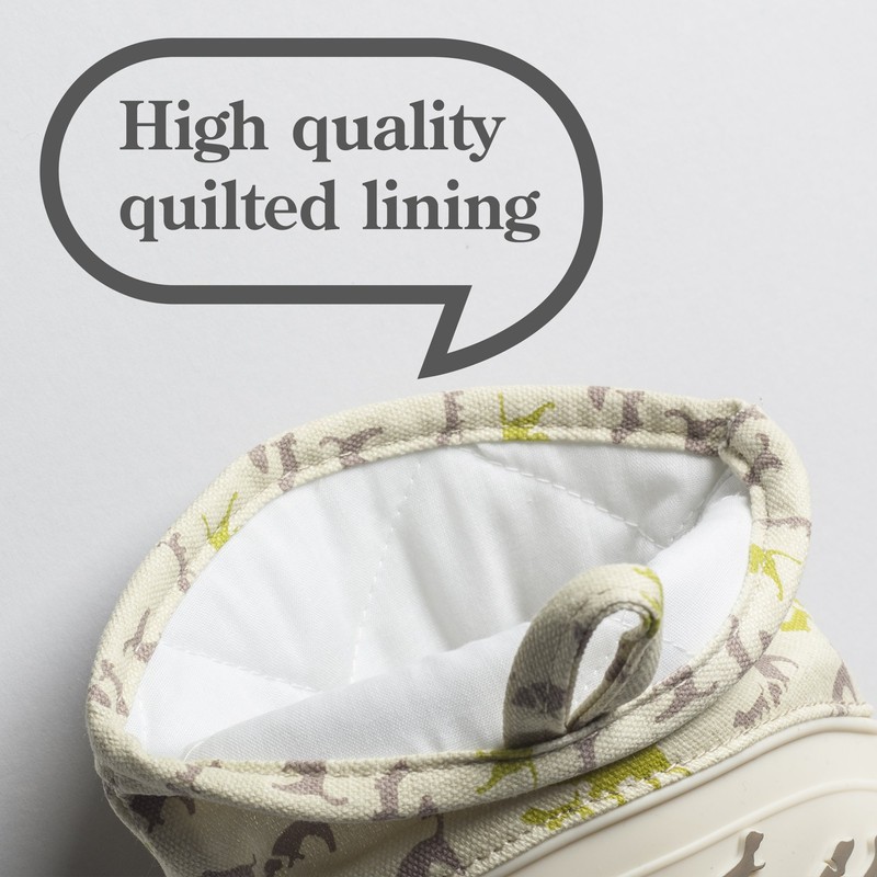 Zeal Mini Mitt/Pot Holder, Dog/Cream, Size S