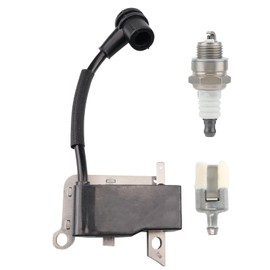 A411000050 Ignition Coil with Spark Plug for Shindaiwa B430F B430R Echo SRM-400 SRM-400U SRM-410U EA-400 EA-500 EA-410 RM-4300