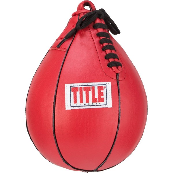 Title Classic Speed Bag, Red, 6" x 9"