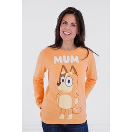 Bluey Mom Womens Matching Family T-Shirt Chilli Medium