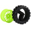 Rowiz 4 X Green RC 1:10 Scale On-Road Car Tires