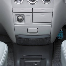 ナポレックス(Napolex) 純正感覚車用シートバックポケット 収納 粘着シート付 スポンジ入り クッションで収納物を保護 ダッシュボード収納 カー用品 JK-56