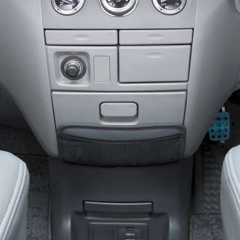 ナポレックス(Napolex) 純正感覚車用シートバックポケット 収納 粘着シート付 スポンジ入り クッションで収納物を保護 ダッシュボード収納 カー用品 JK-56