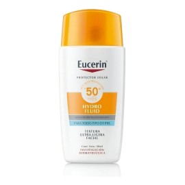 Eucerin Protector Solar Sun Face Hydro Fluid FPS 50+ 50ml - Protección Facial Ultraligera para Todo Tipo de Piel