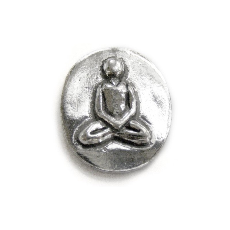 Basic Spirit Yoga/Breathe Pocket Token (Coin) * Handcrafted Pewter Home