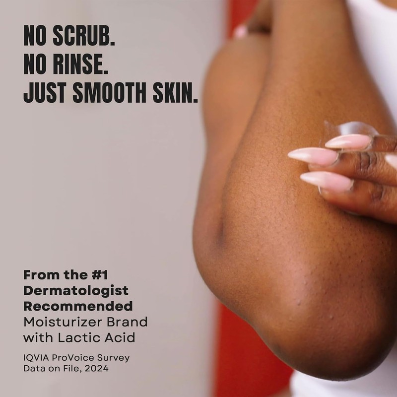 AmLactin Intensive Healing Body Cream, 12 oz Tub, 2-in-1 Exfoliator