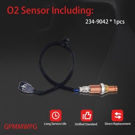 GPMMWPG 1PCS O2 Sensor 234-9042, 02 Sensor Upstream Downstream, Automotive Replacement Oxygen Sensor Compatible with Toyota for Camry for Highlander for Solara for Lexus for ES330 for RX330
