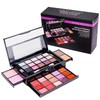 SHANY Fierce & Flawless All-in-One Makeup Set Compact with Mirror,