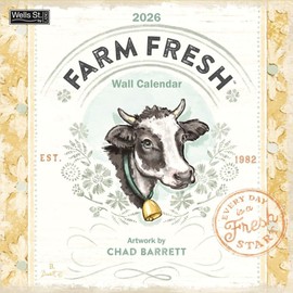 WSBL Farm Fresh 2026 12X12 Wall Calendar (26997001745)