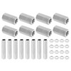 PATIKIL M10 Fine Thread Lamp Pipe Repair Parts Kits, 32