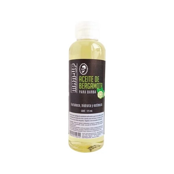 Aceite De Bergamota 125 Ml Crece Barba Y Bigote