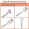 COMETX Shaving Handles for Replacement Razor Handle for Double Edge