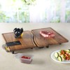Anchor Hocking SwingBoard Acacia Wood Cutting Board, 6 Piece Set,
